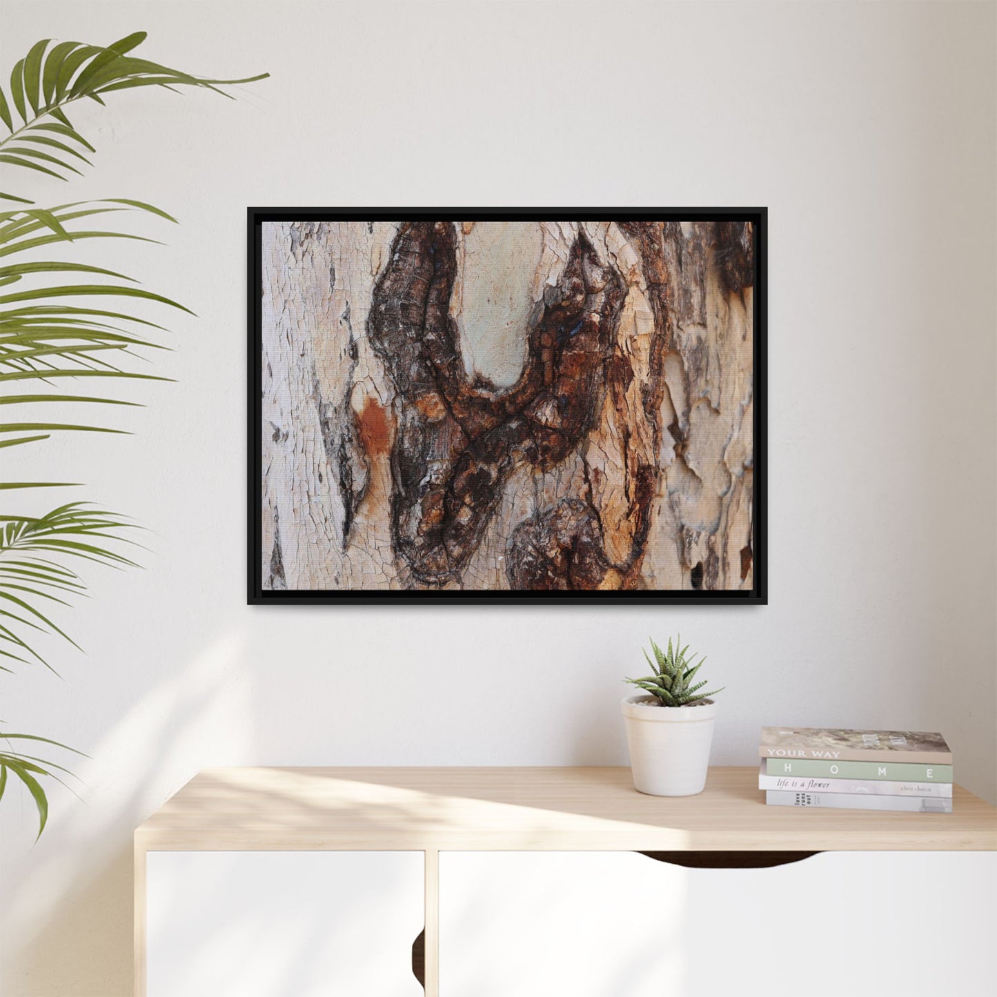 Texture of Time - Unique Stretched Canvas Wall Art