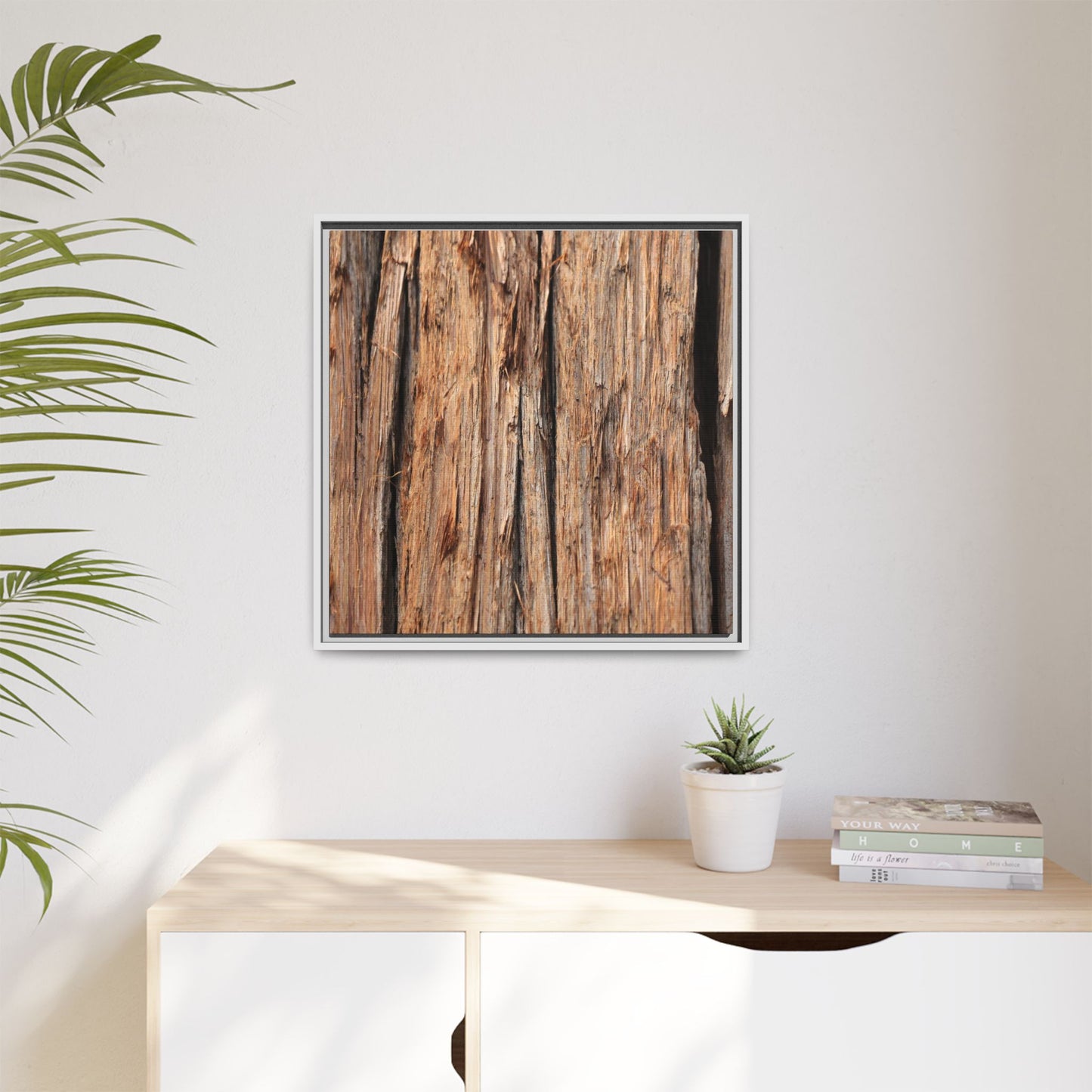 Timber Echoes - Unique Stretched Canvas Wall Art