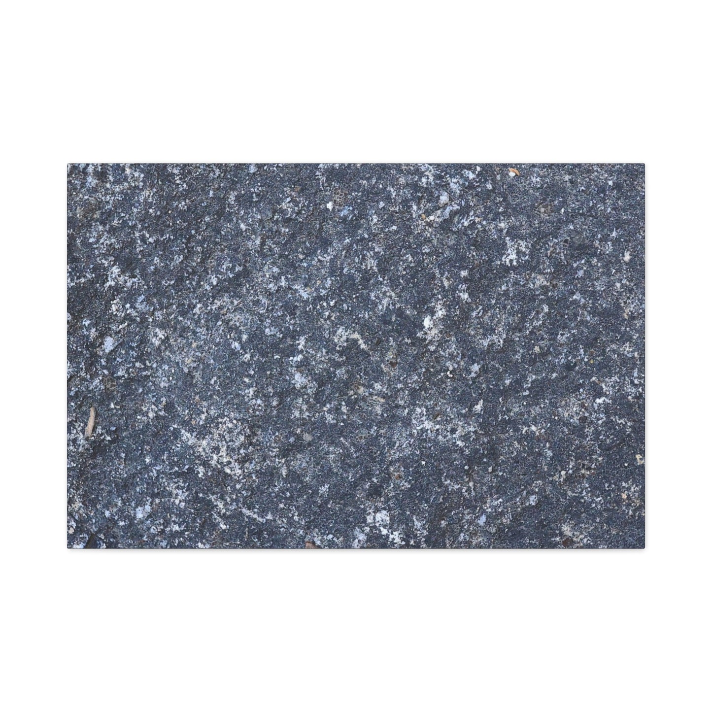 Frozen Whispers of Stone - Unique Frameless Canvas Wall Art