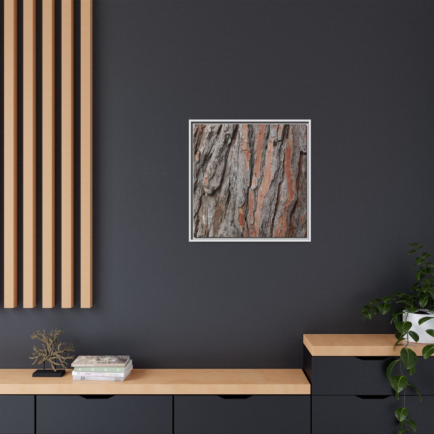 Woodland Layers - Unique Stretched Canvas Wall Art
