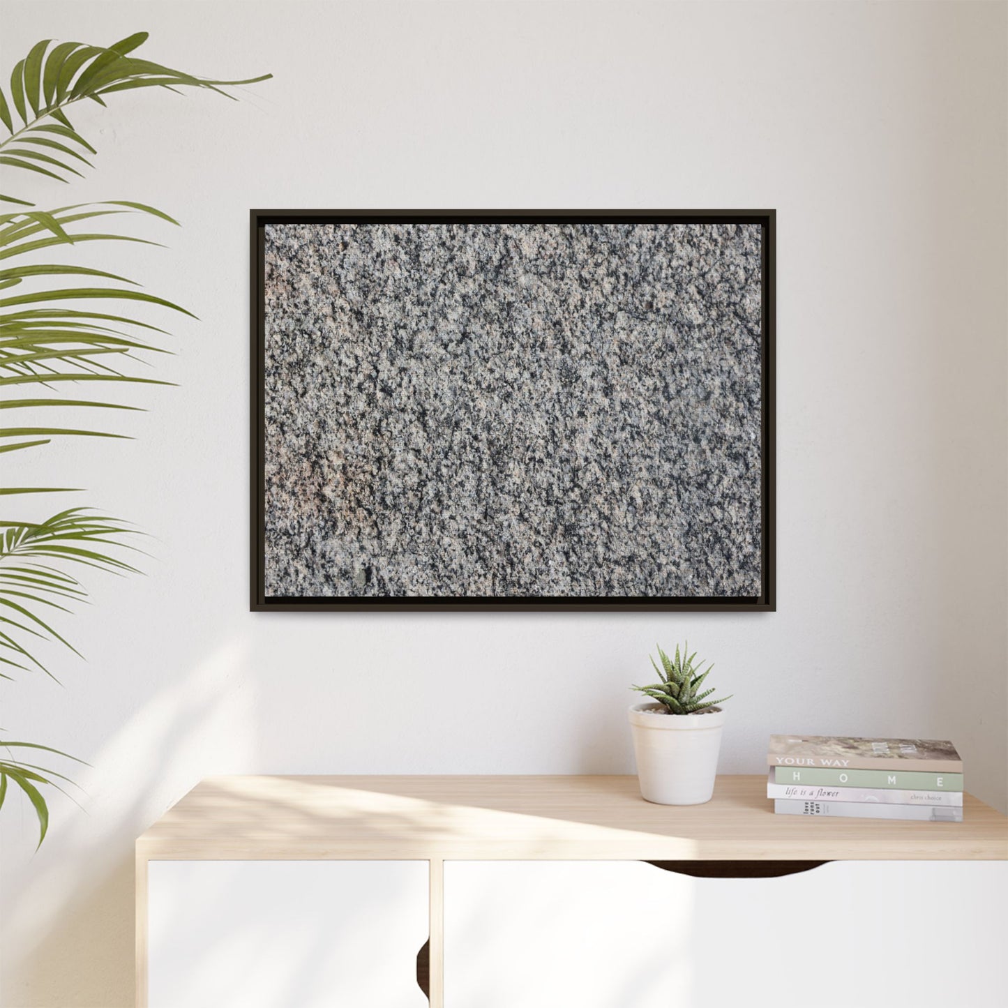 Crystalline Fusion - Unique Stretched Canvas Wall Art