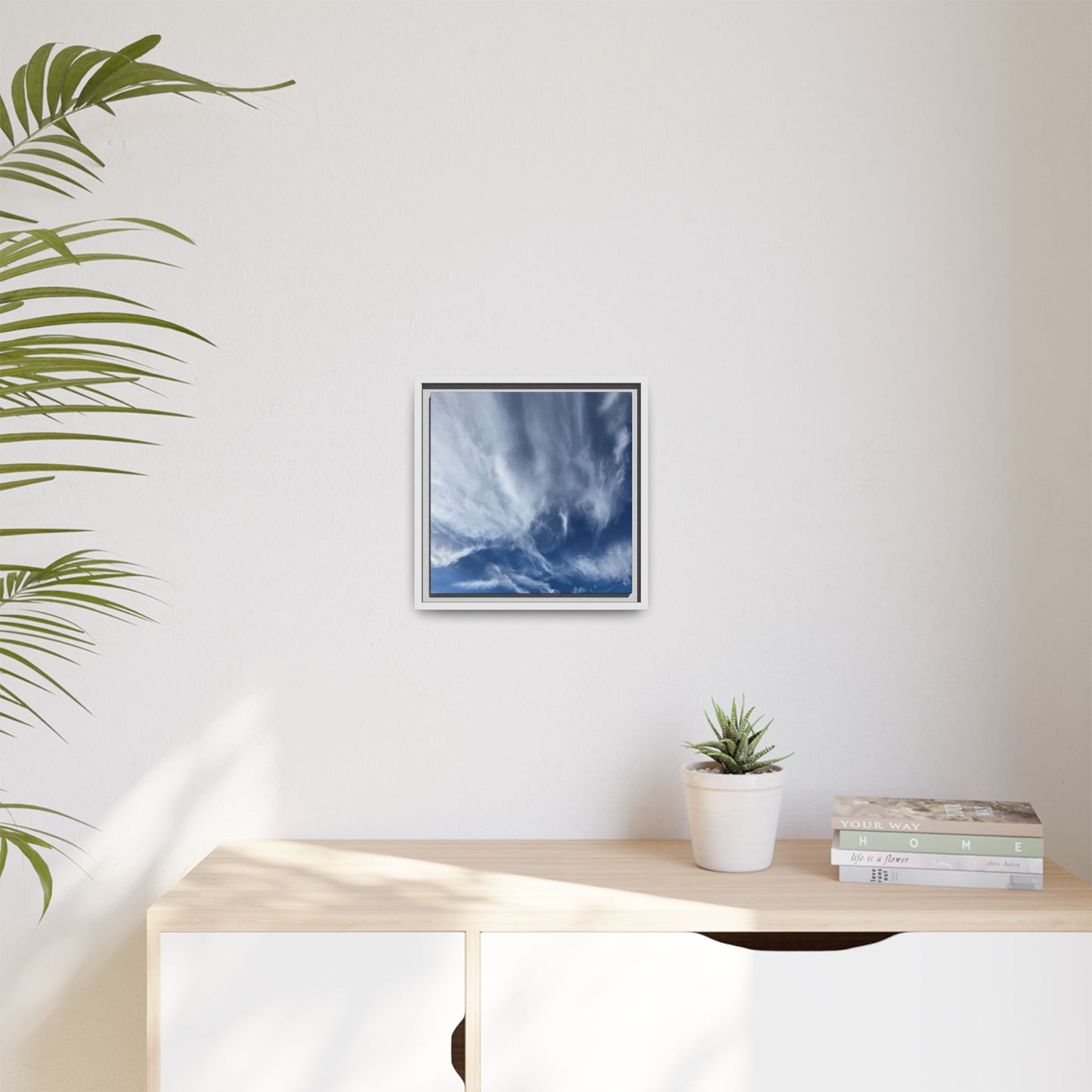 Ethereal Skies - Unique Stretched Canvas Wall Art