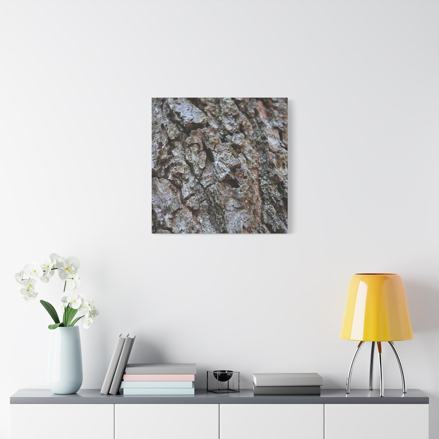 Cracked Echoes - Unique Frameless Canvas Wall Art