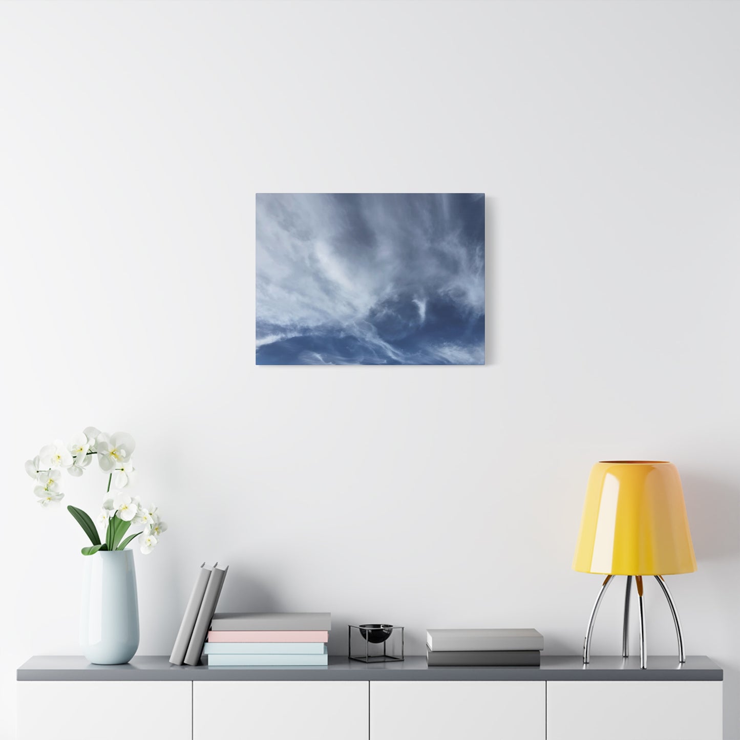 Whispers of the Celestial Realm - Unique Frameless Canvas Wall Art