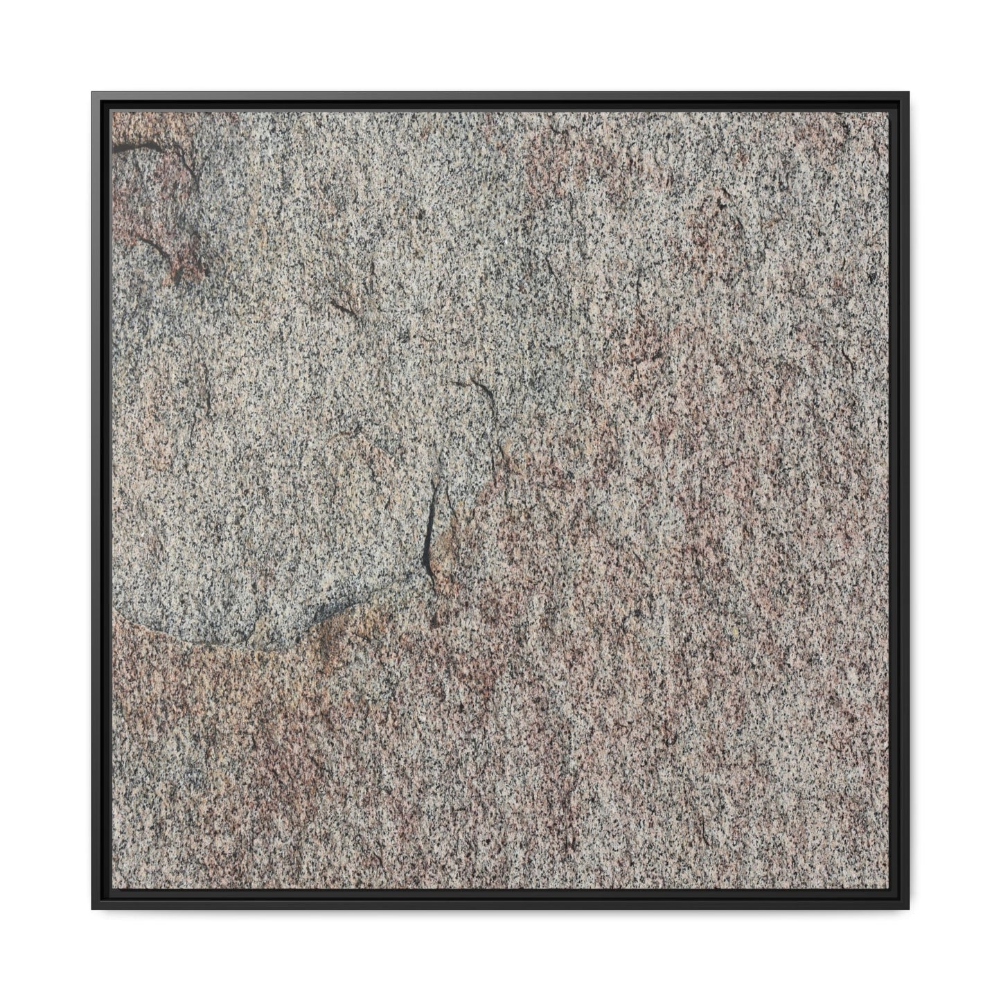 Fissured Stone - Unique Stretched Canvas Wall Art
