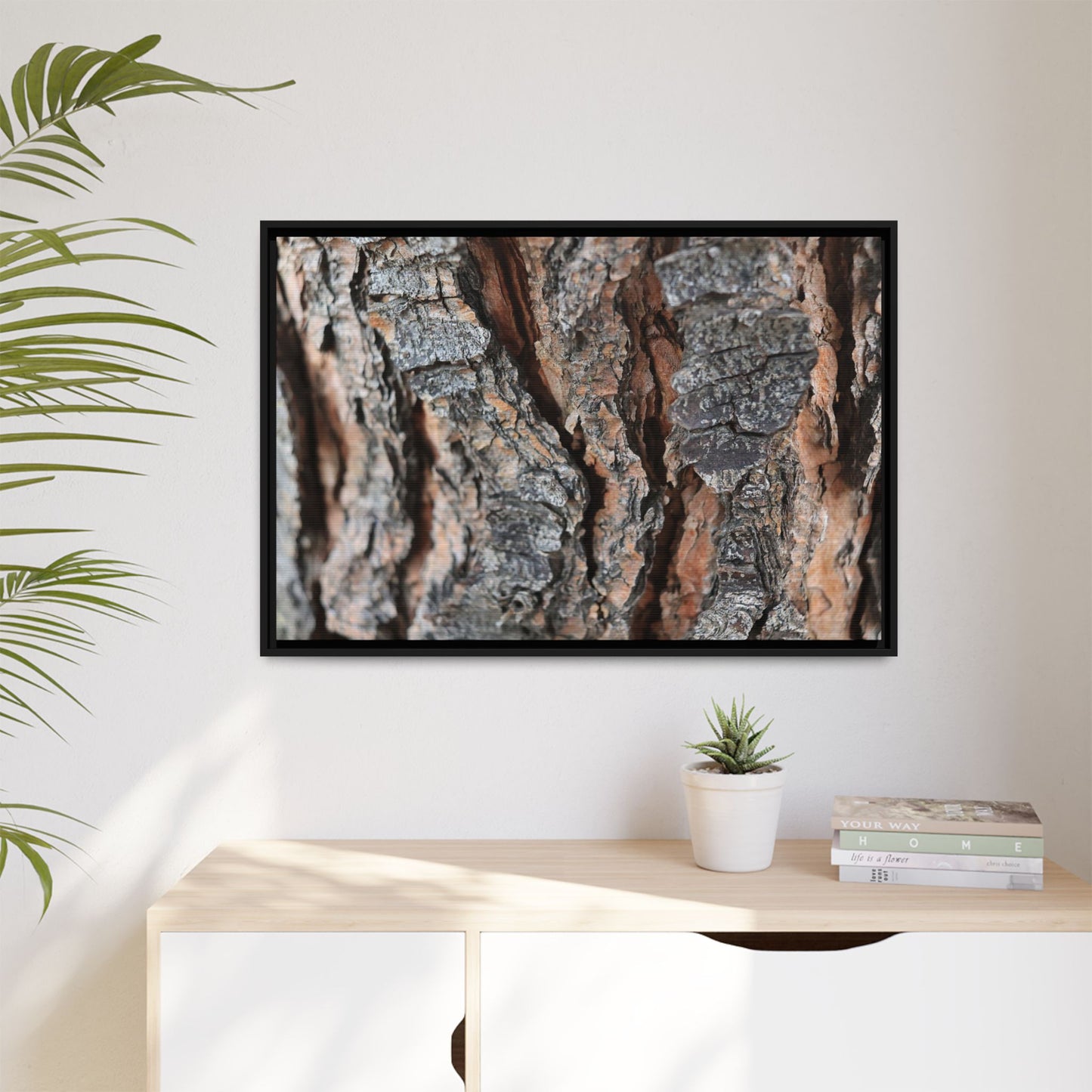 Fractured Nature - Unique Stretched Canvas Wall Art