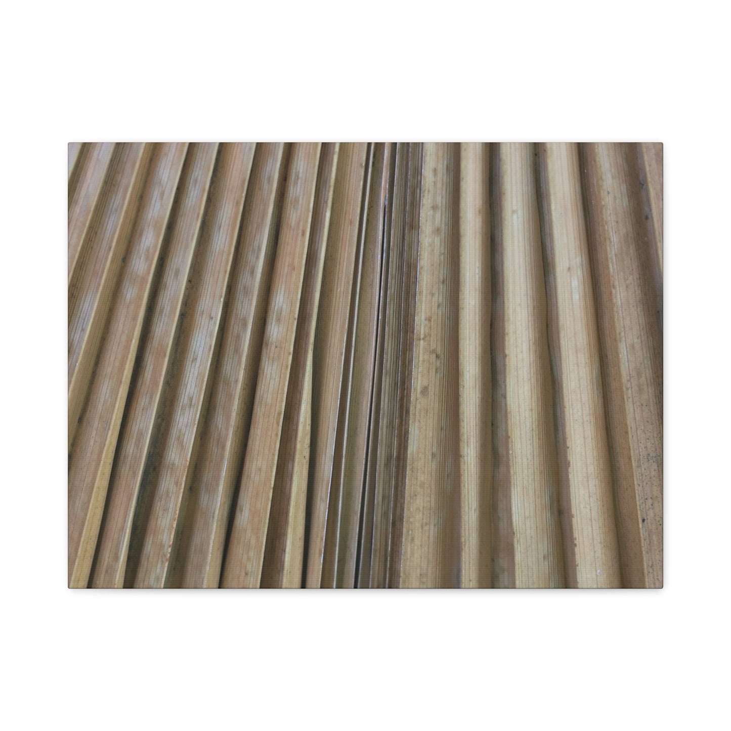 Linear Rhythm - Unique Frameless Canvas Wall Art