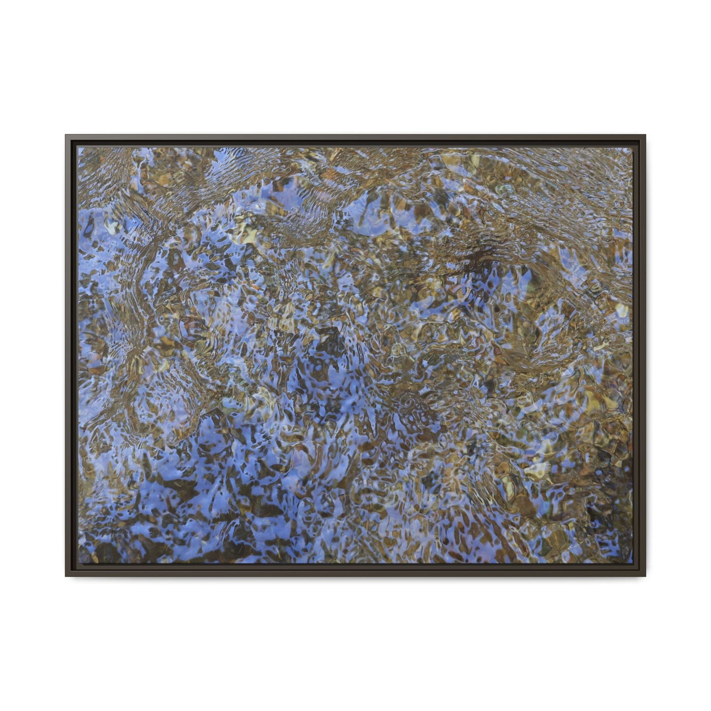 Aquatic Reflections - Unique Stretched Canvas Wall Art