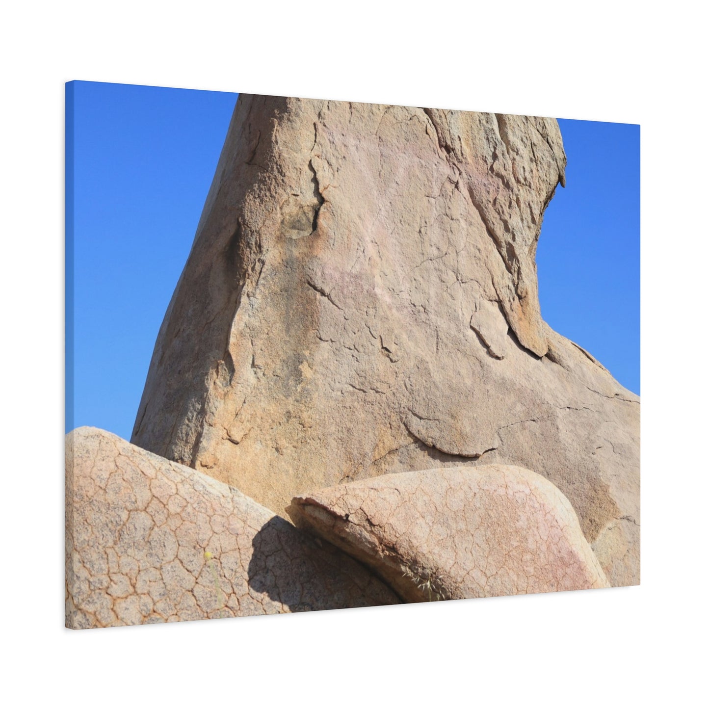 Boulder's Embrace - Unique Frameless Canvas Wall Art