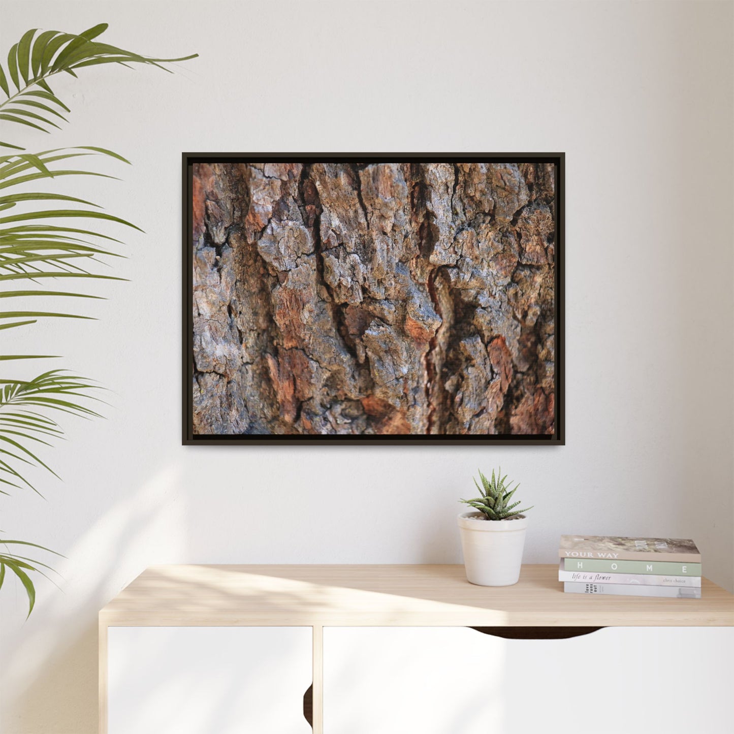 Craggy Textures - Unique Stretched Canvas Wall Art