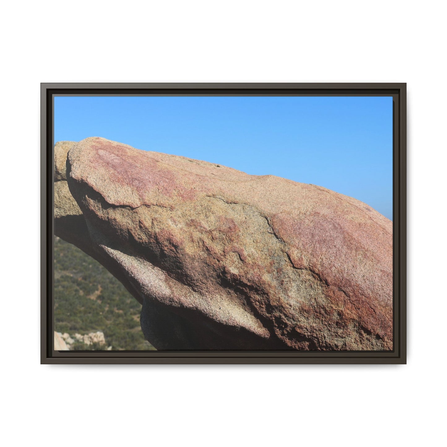 Sleeping Stone - Unique Stretched Canvas Wall Art
