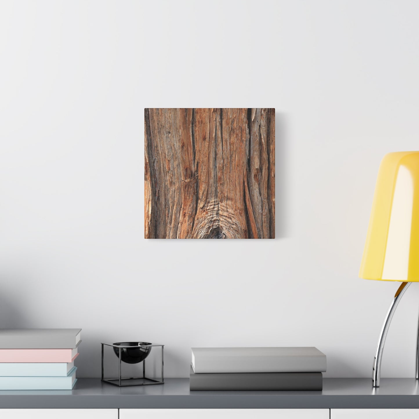 Bark's Ancient Whispers - Unique Frameless Canvas Wall Art