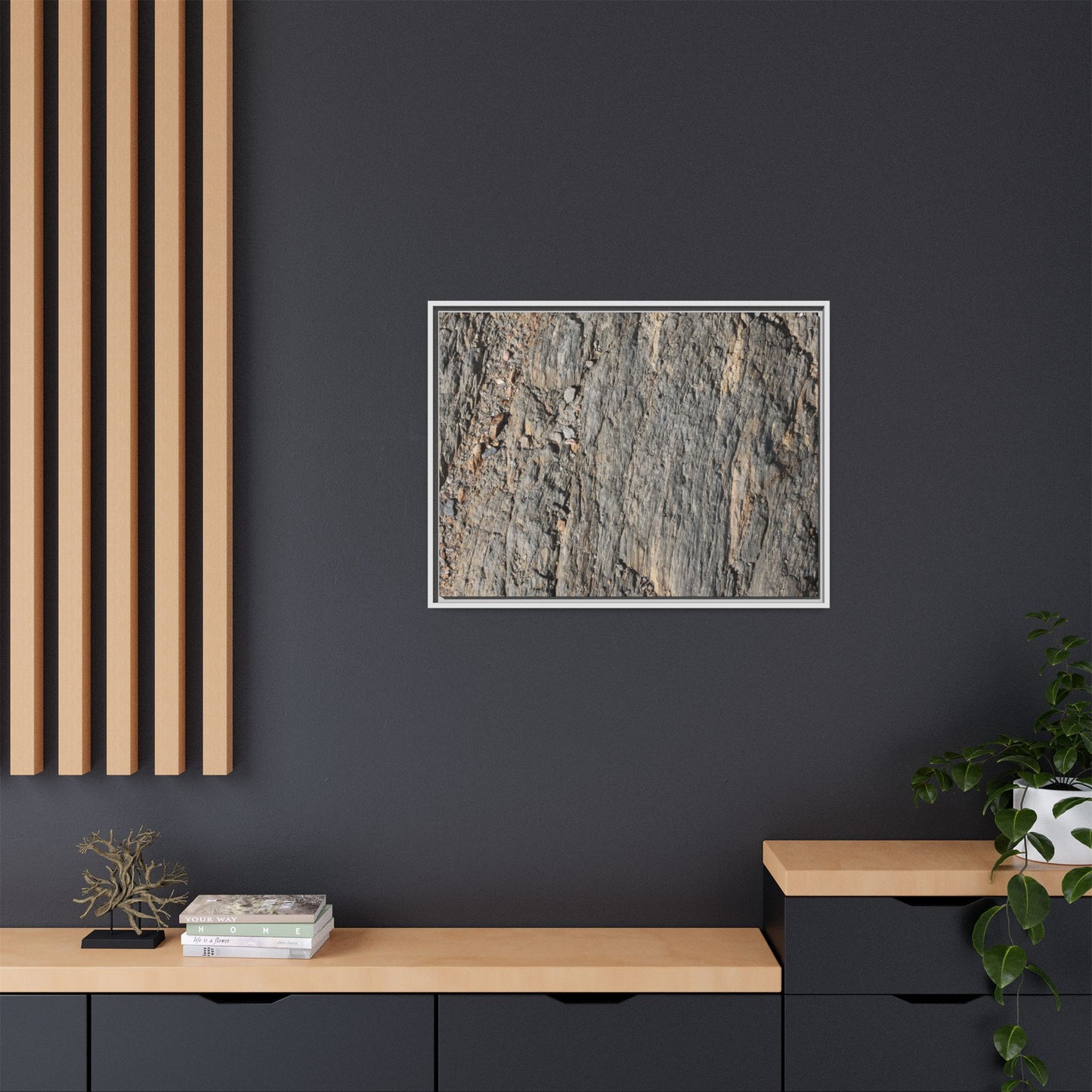 Textured Earth - Unique Stretched Canvas Wall Art