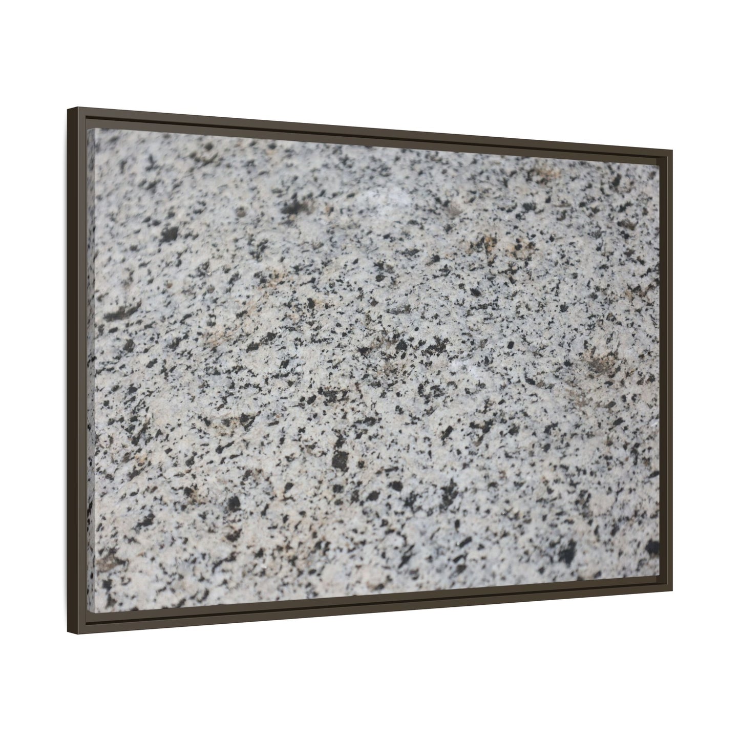 Monochrome Mosaic - Unique Stretched Canvas Wall Art