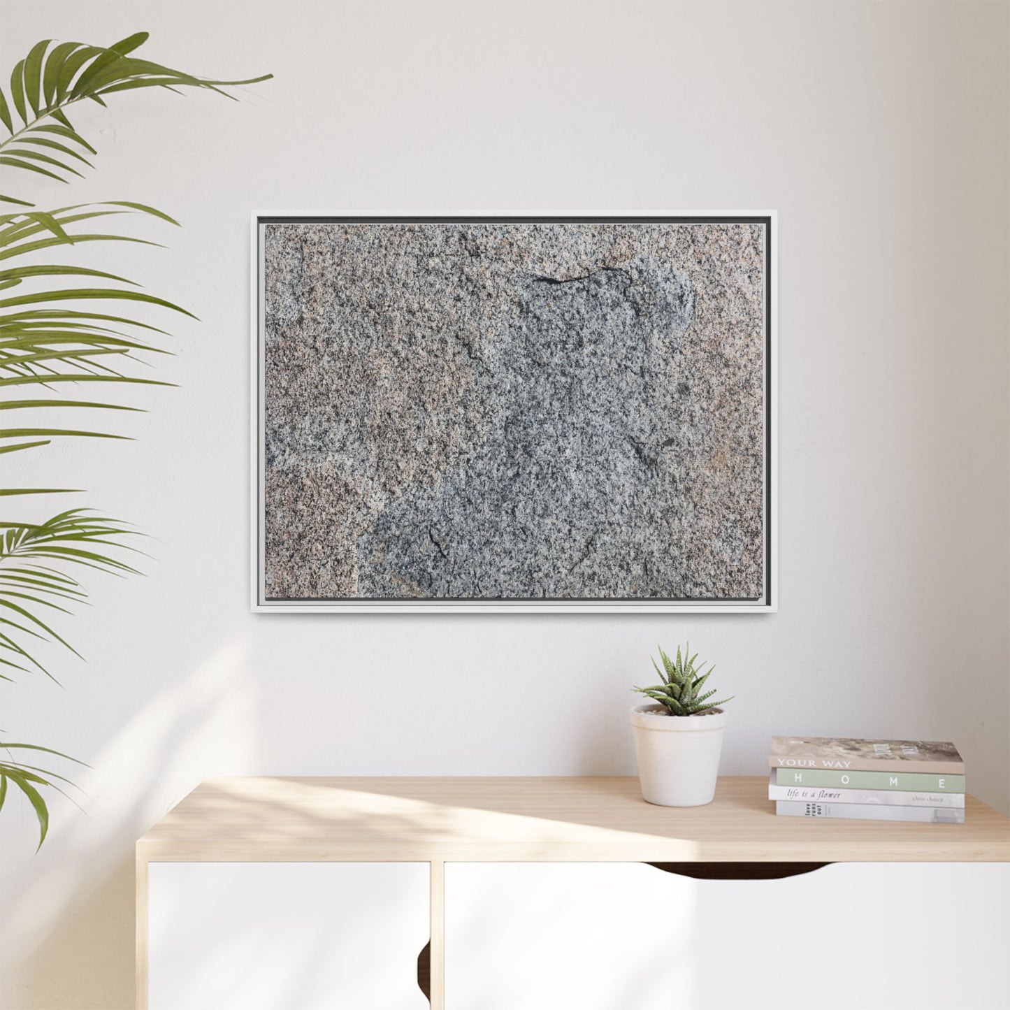 Stone Symphony - Unique Stretched Canvas Wall Art