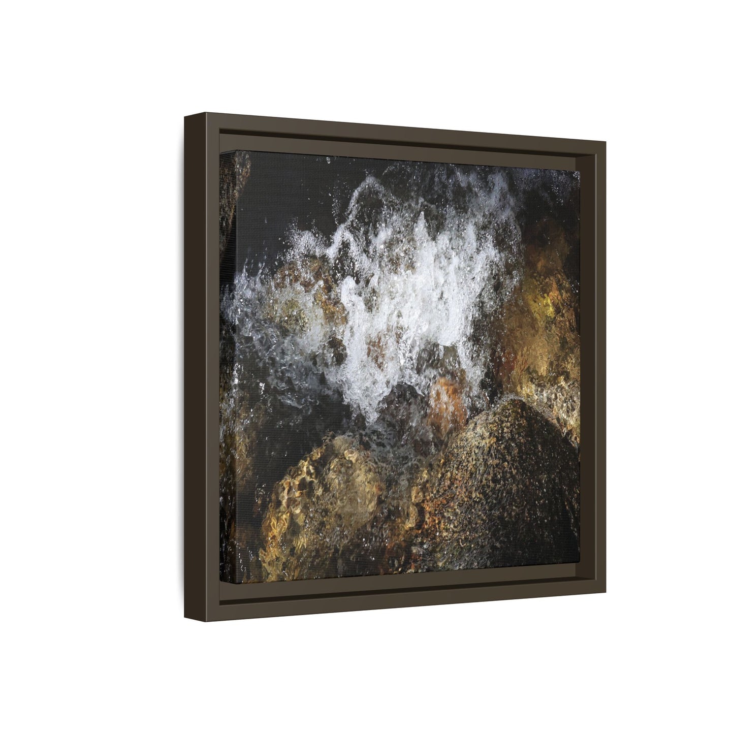Cascading Momentum - Unique Stretched Canvas Wall Art