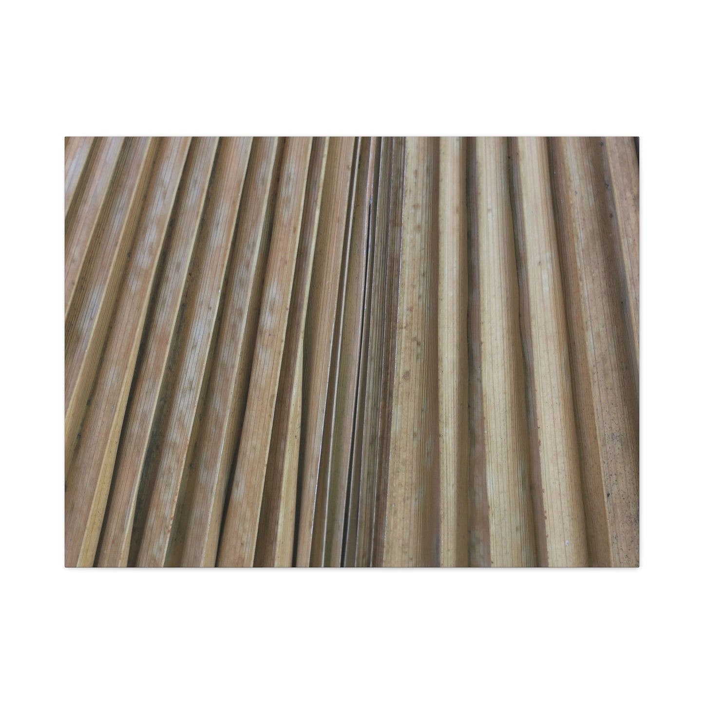Linear Rhythm - Unique Frameless Canvas Wall Art
