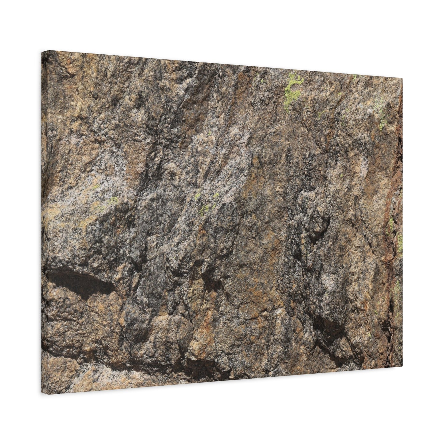 Weathered Stone Secrets - Unique Frameless Canvas Wall Art