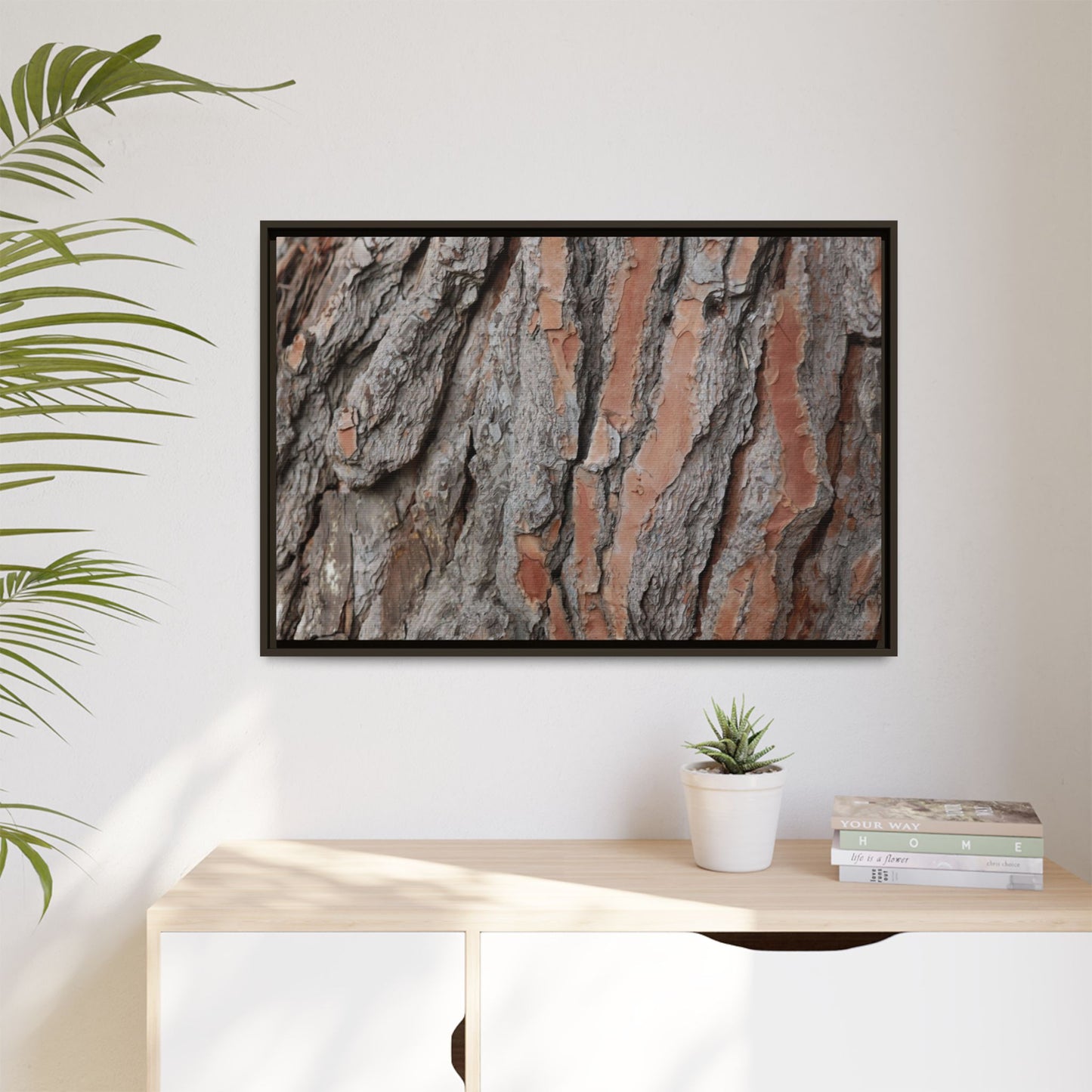 Woodland Layers - Unique Stretched Canvas Wall Art