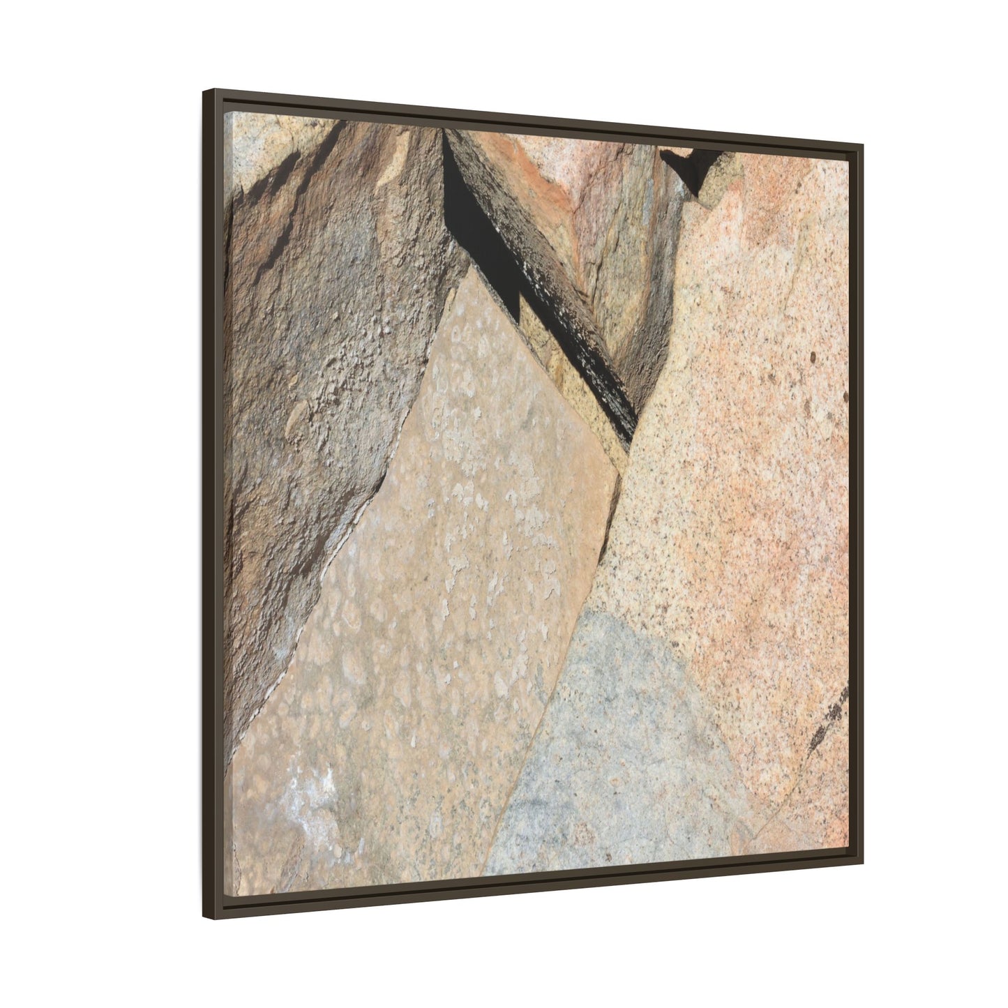 Rock Fragment - Unique Stretched Canvas Wall Art