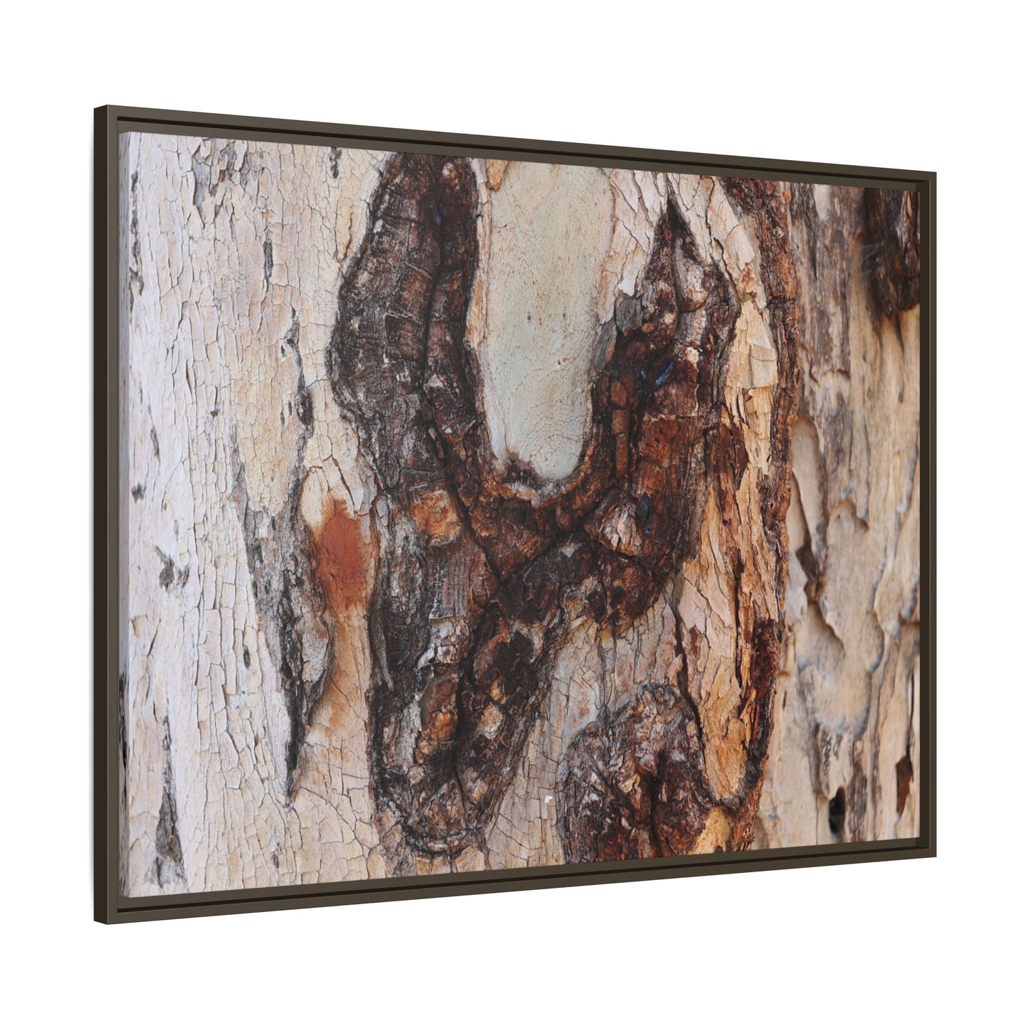Texture of Time - Unique Stretched Canvas Wall Art