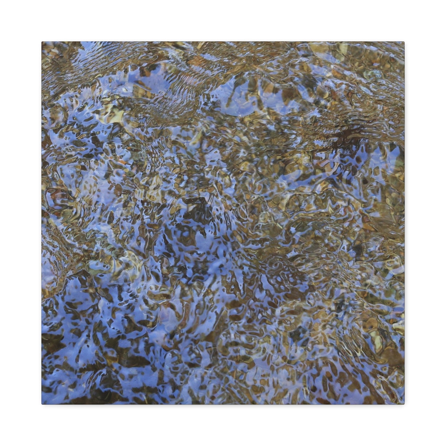Ripples of Memory - Unique Frameless Canvas Wall Art