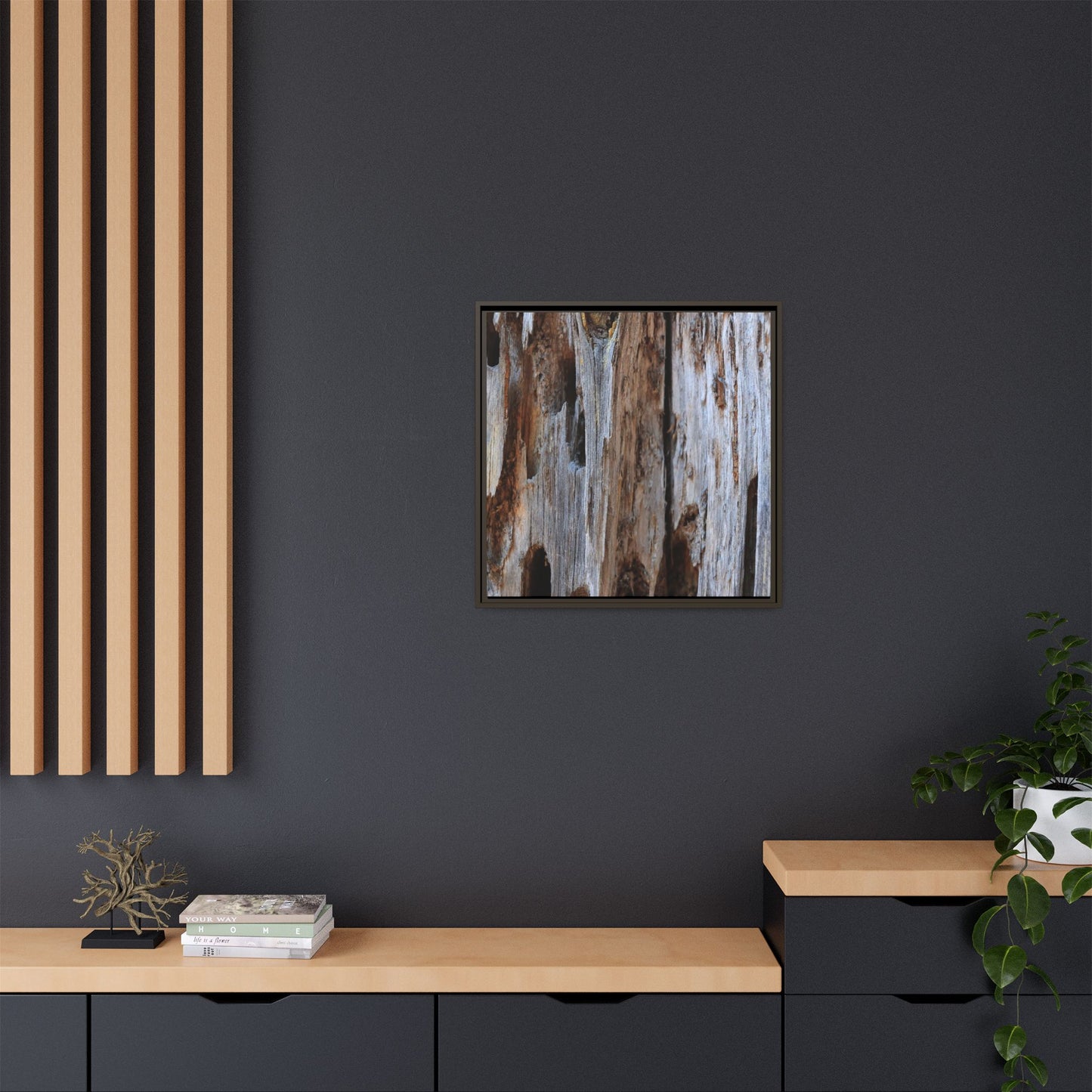 Decaying Splendor - Unique Stretched Canvas Wall Art