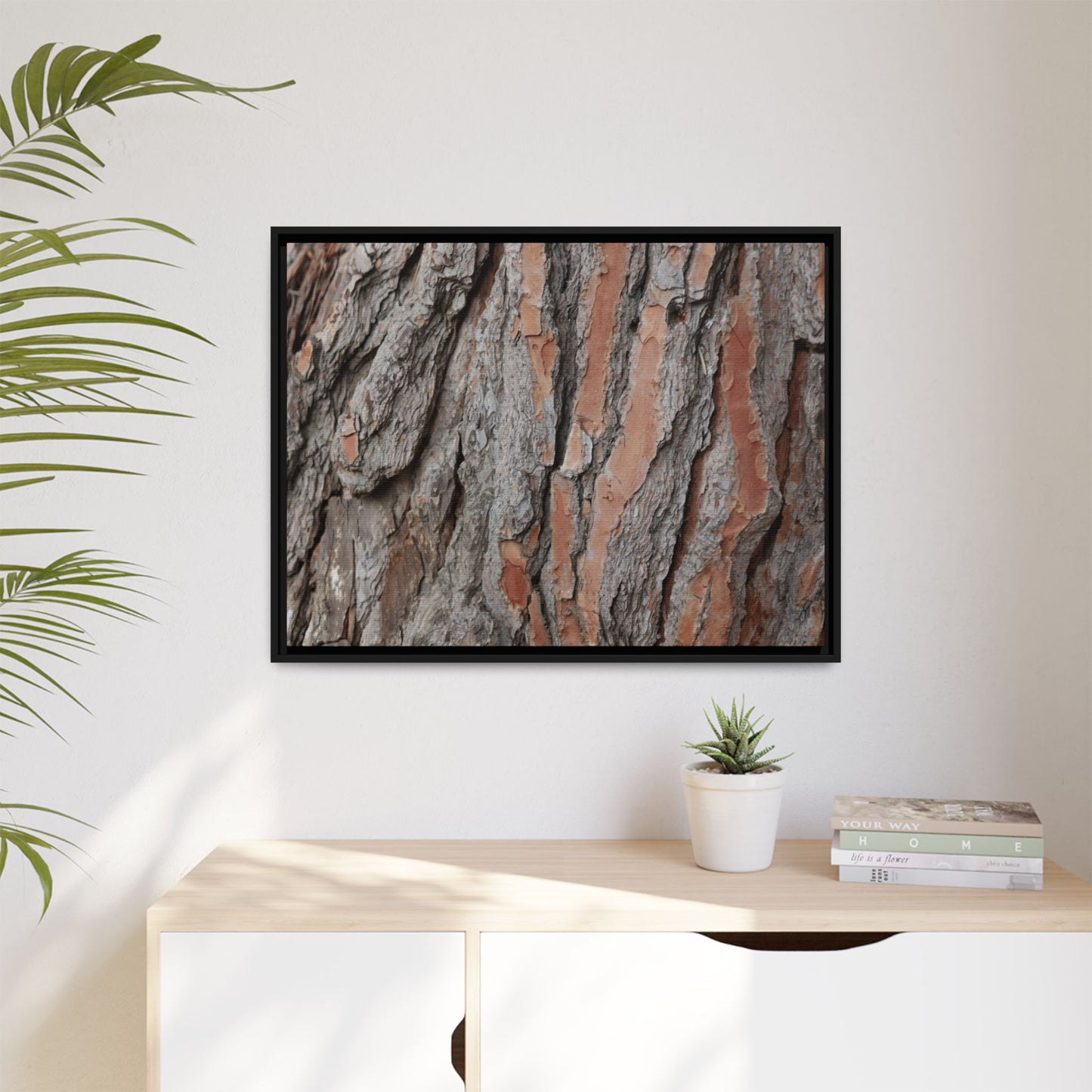 Woodland Layers - Unique Stretched Canvas Wall Art