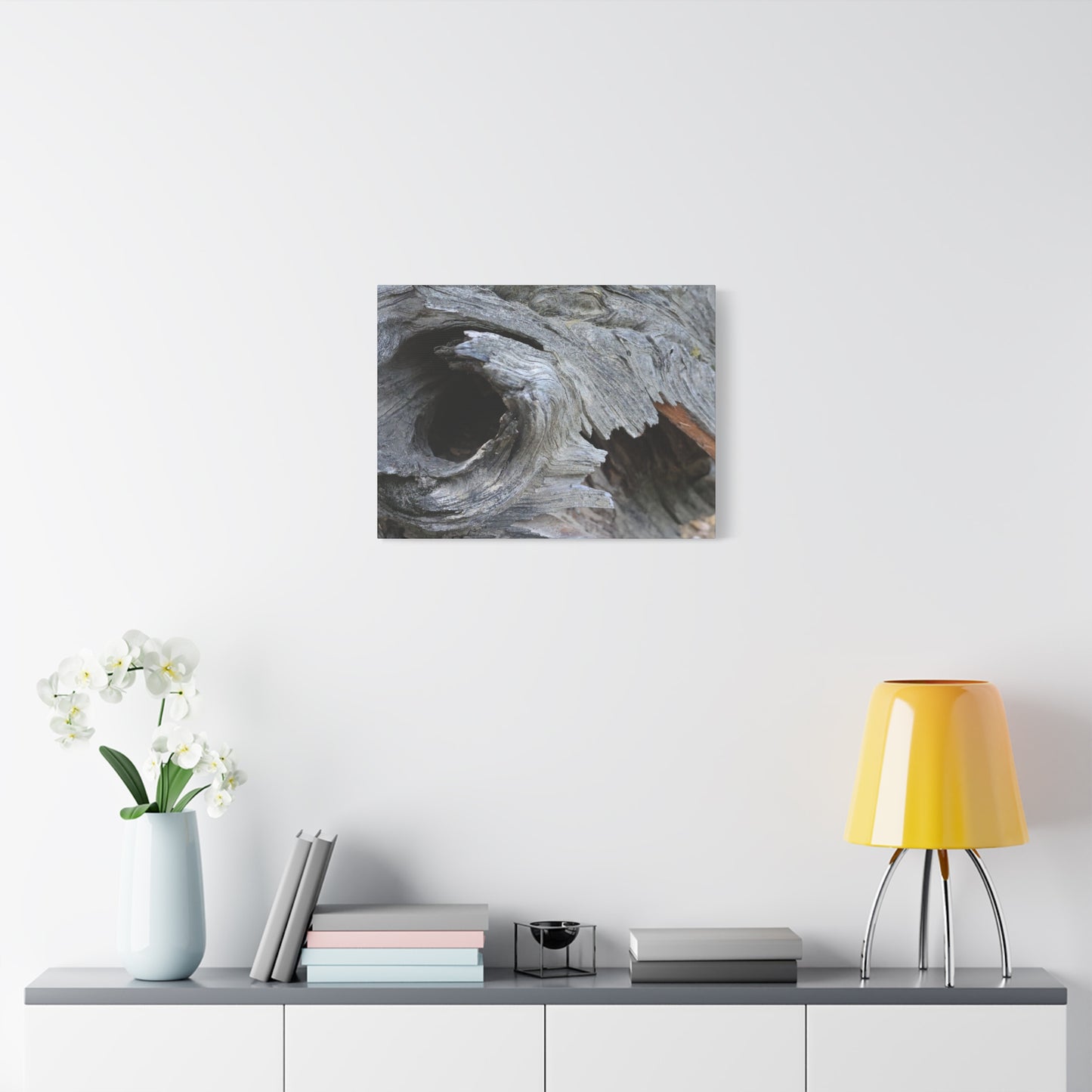 Twisted Whispers of the Forest Floor - Unique Frameless Canvas Wall Art