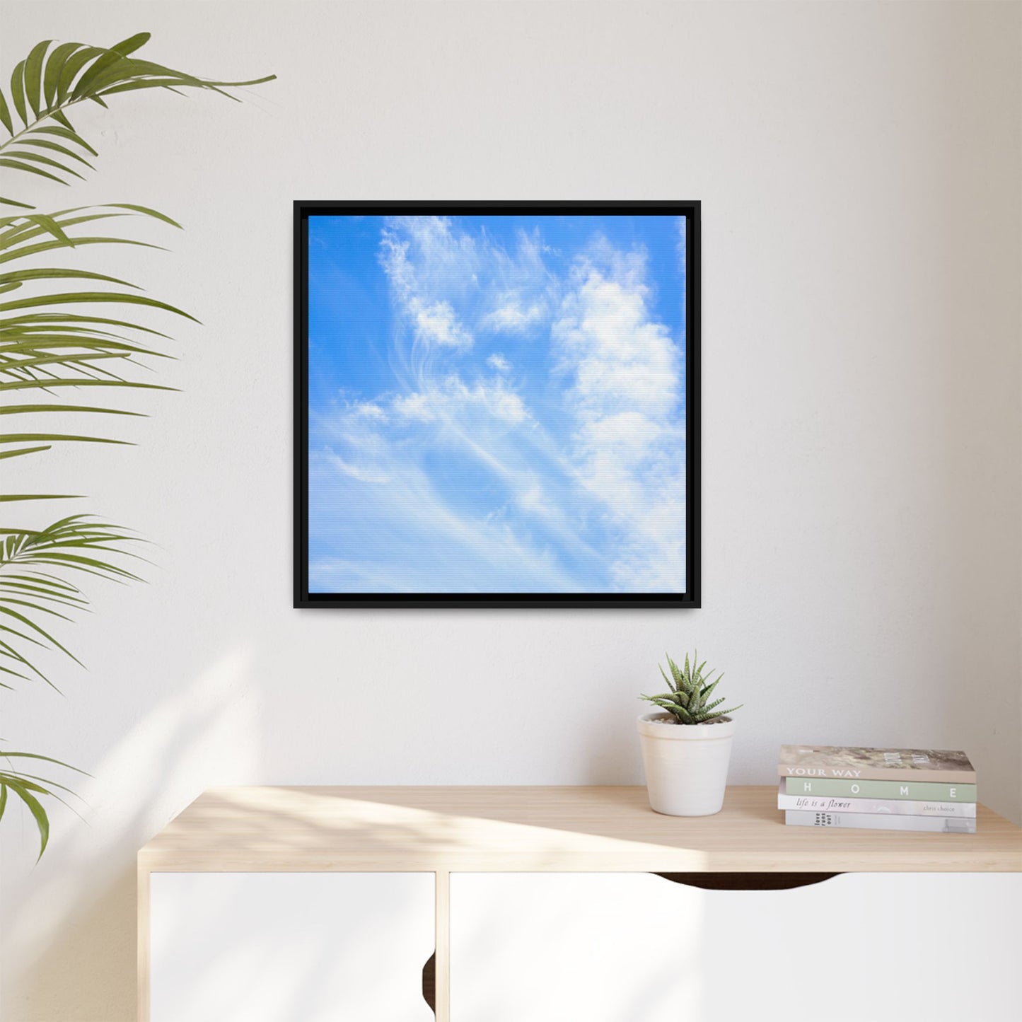 Azure Dreaming - Unique Stretched Canvas Wall Art