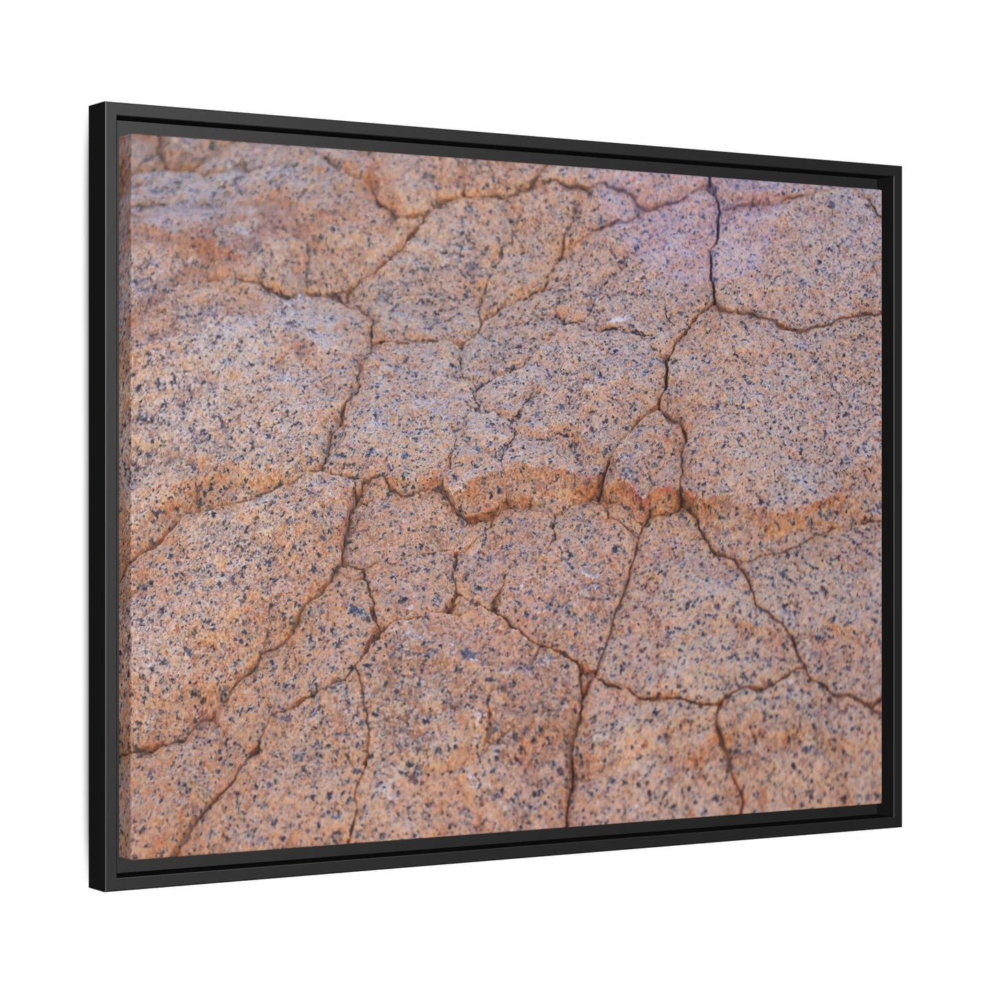 Fragmented Earth - Unique Stretched Canvas Wall Art