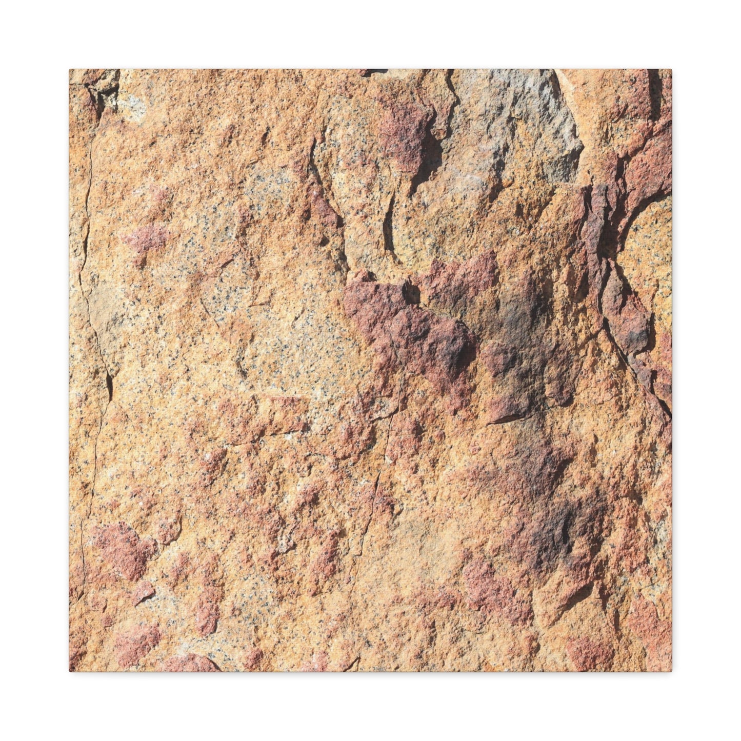 Terracotta Tears - Unique Frameless Canvas Wall Art