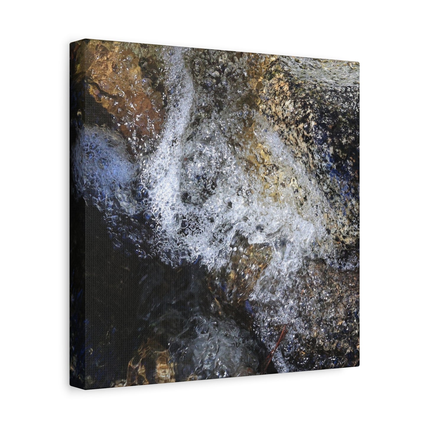 Liquid Stone - Unique Frameless Canvas Wall Art