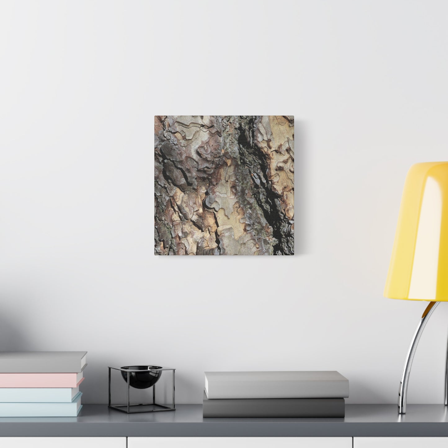 Wooden Labyrinth - Unique Frameless Canvas Wall Art