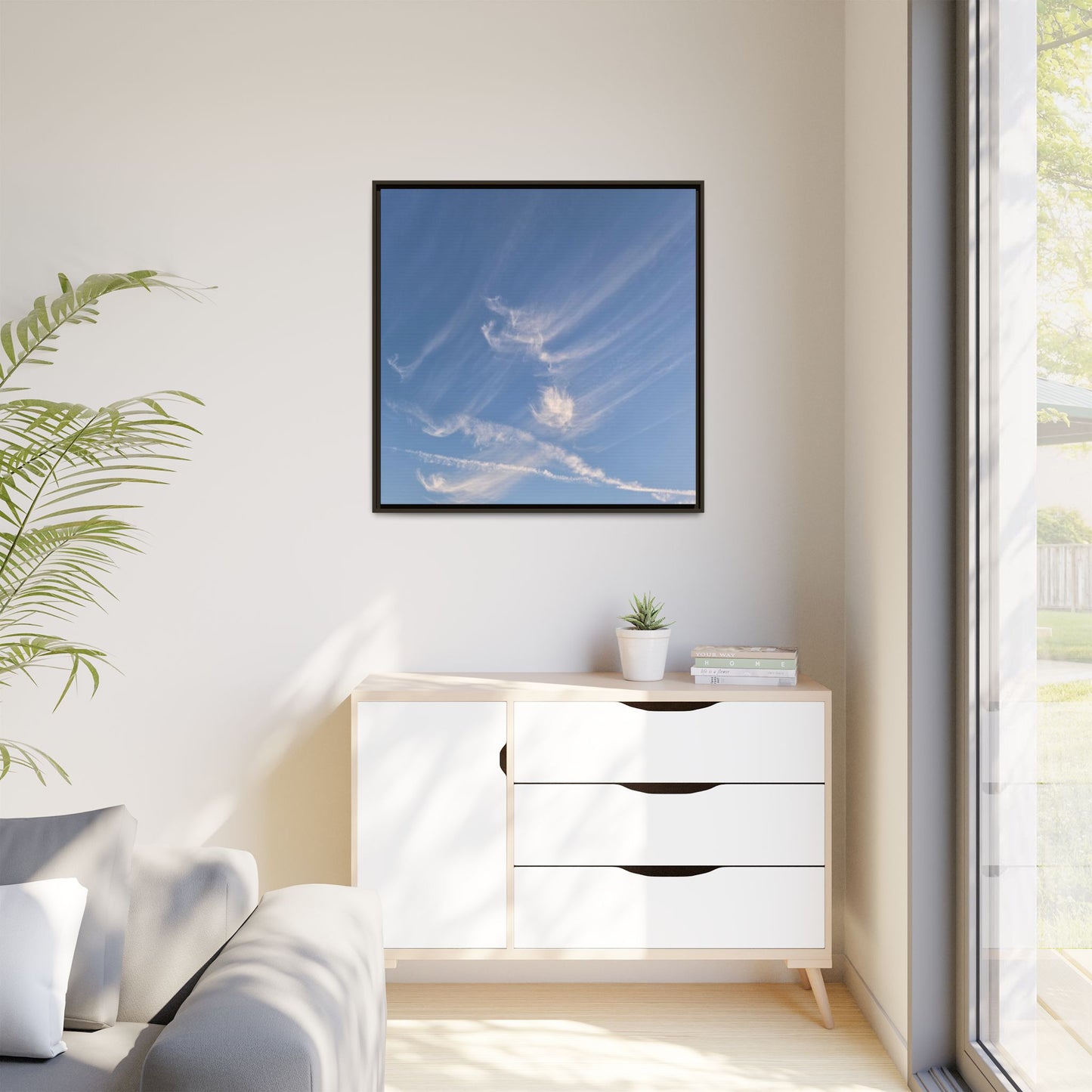 Wispy Dreams - Unique Stretched Canvas Wall Art