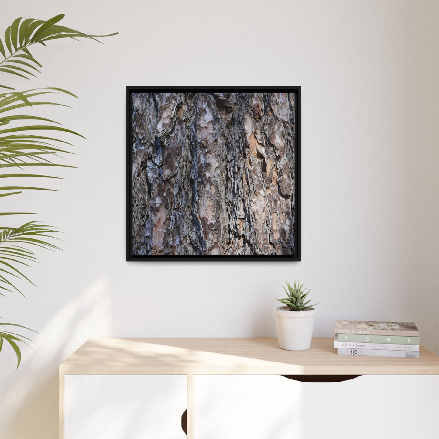 Weathered Patterns - Unique Stretched Canvas Wall Art