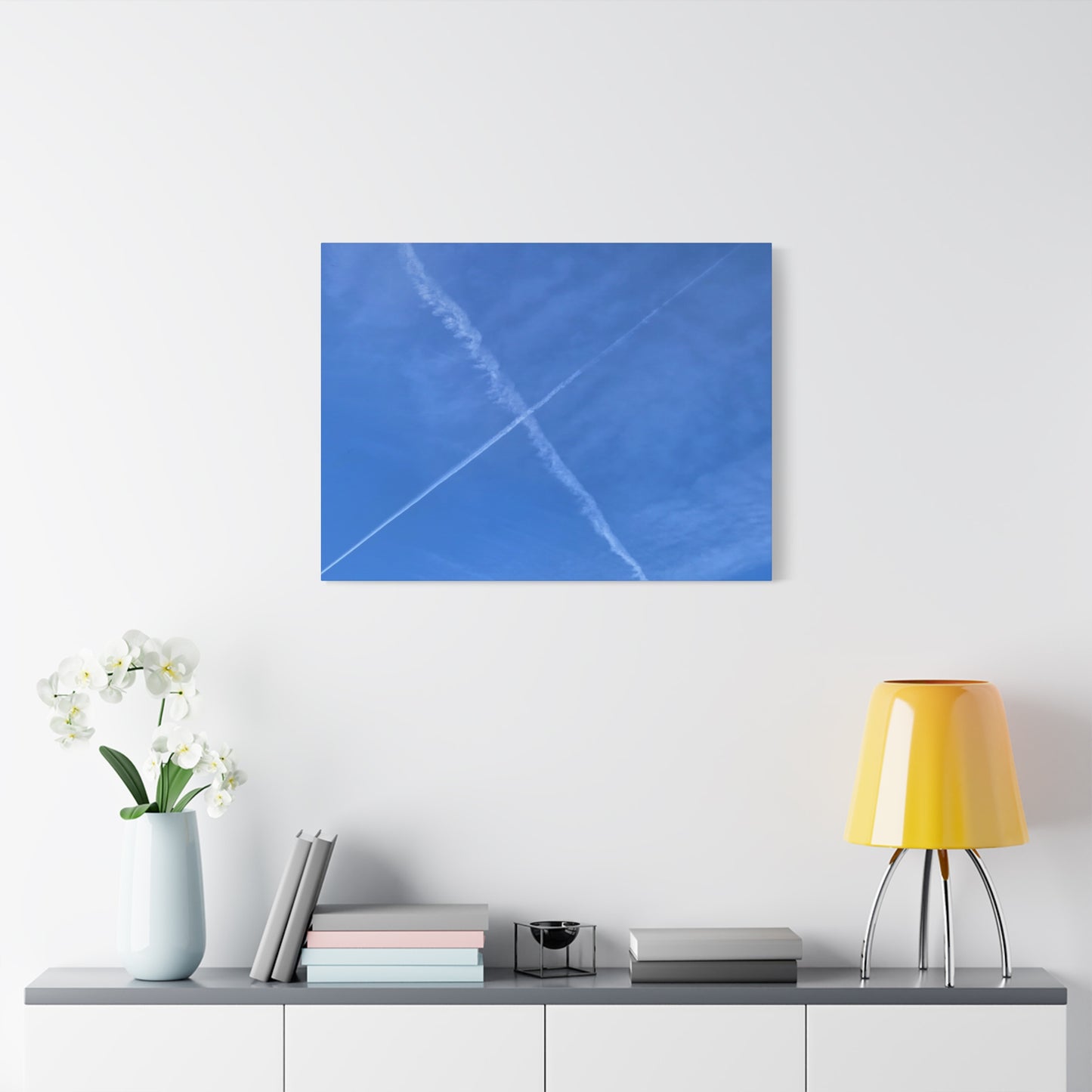 Crossing Paths - Unique Frameless Canvas Wall Art