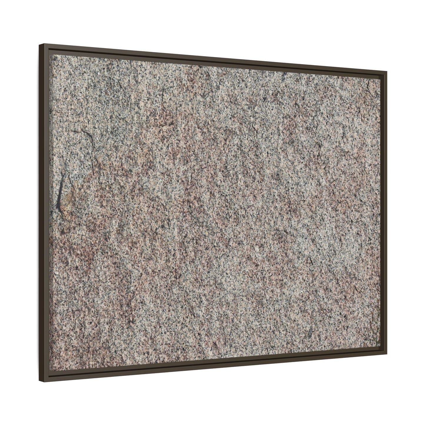 Granular Whispers - Unique Stretched Canvas Wall Art