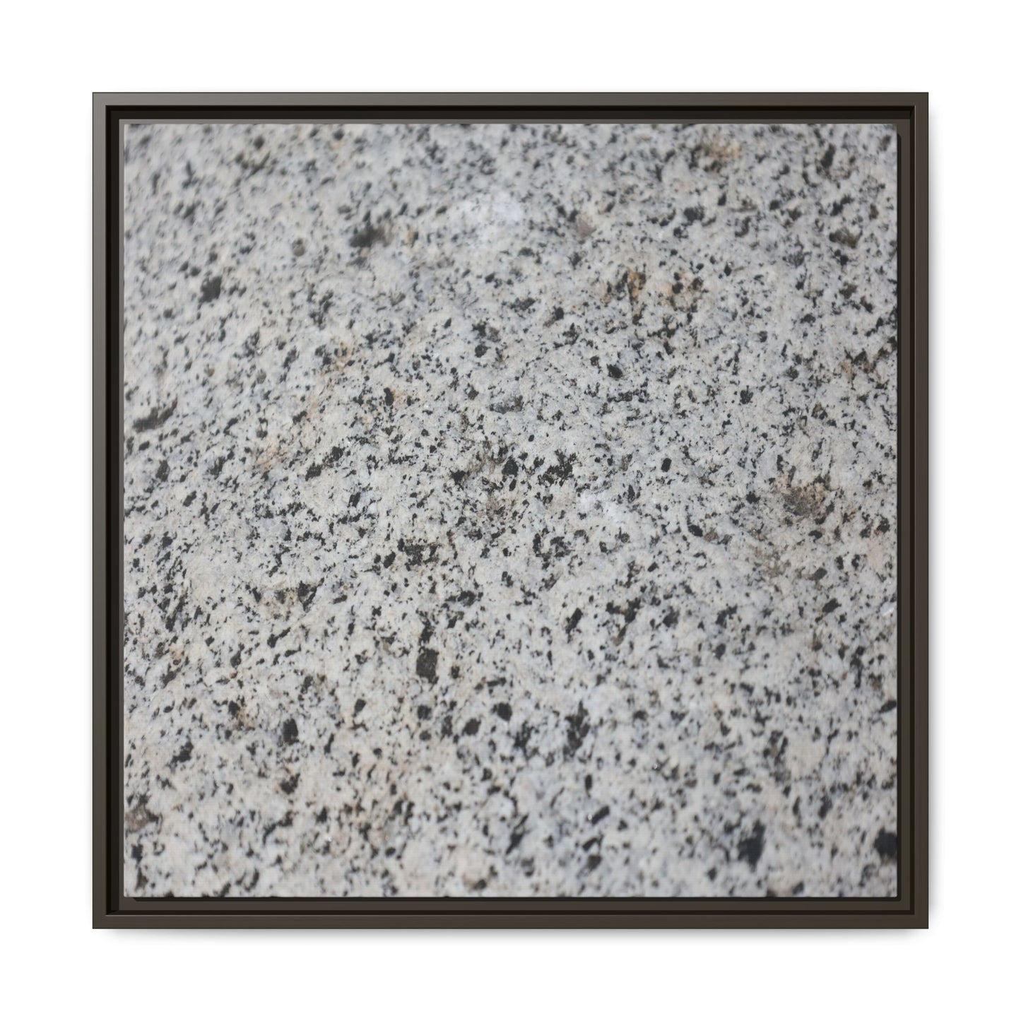 Monochrome Mosaic - Unique Stretched Canvas Wall Art