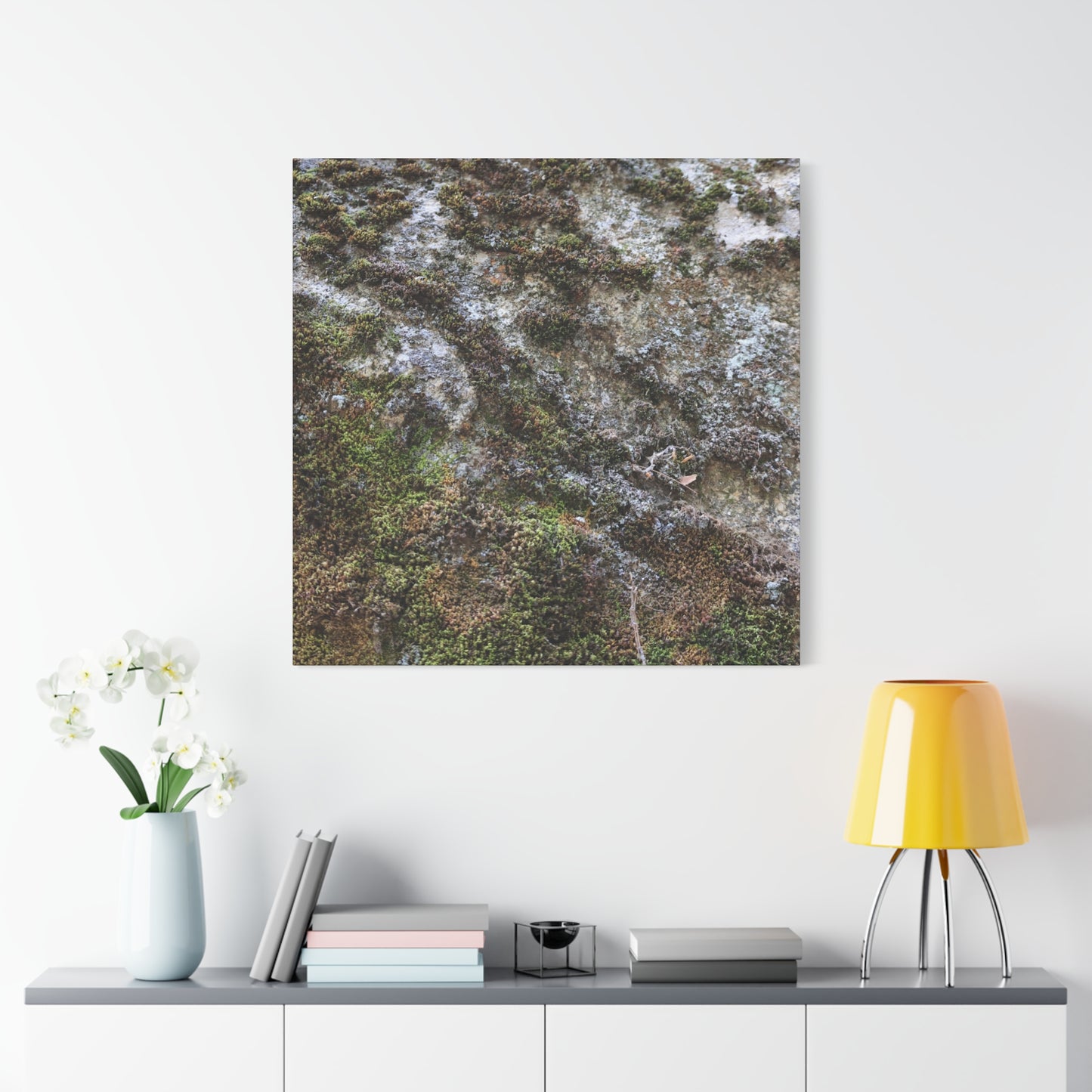 Moss Tapestry - Unique Frameless Canvas Wall Art