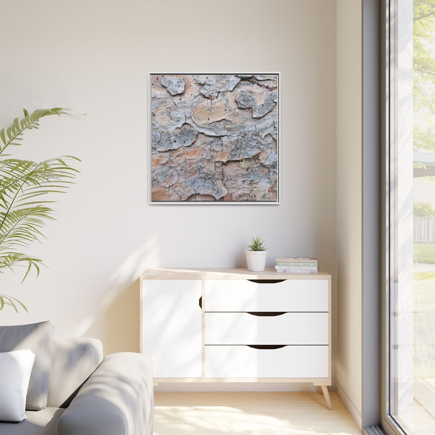 Peeling Memories - Unique Stretched Canvas Wall Art