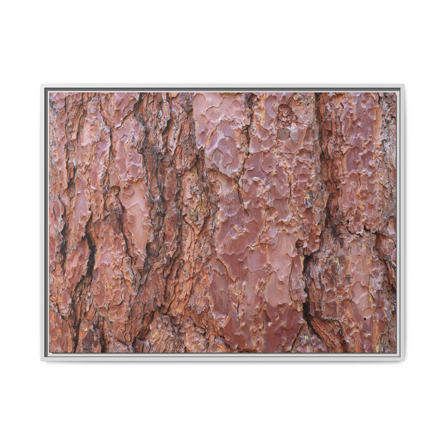 Russet Ridges - Unique Stretched Canvas Wall Art