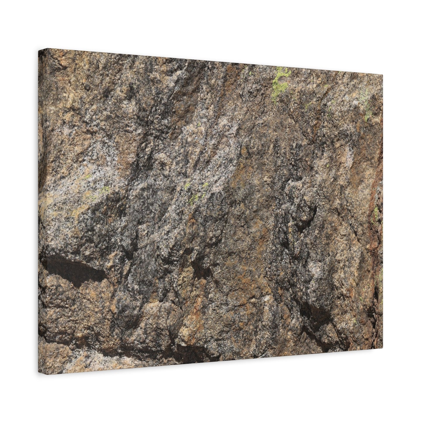 Weathered Stone Secrets - Unique Frameless Canvas Wall Art