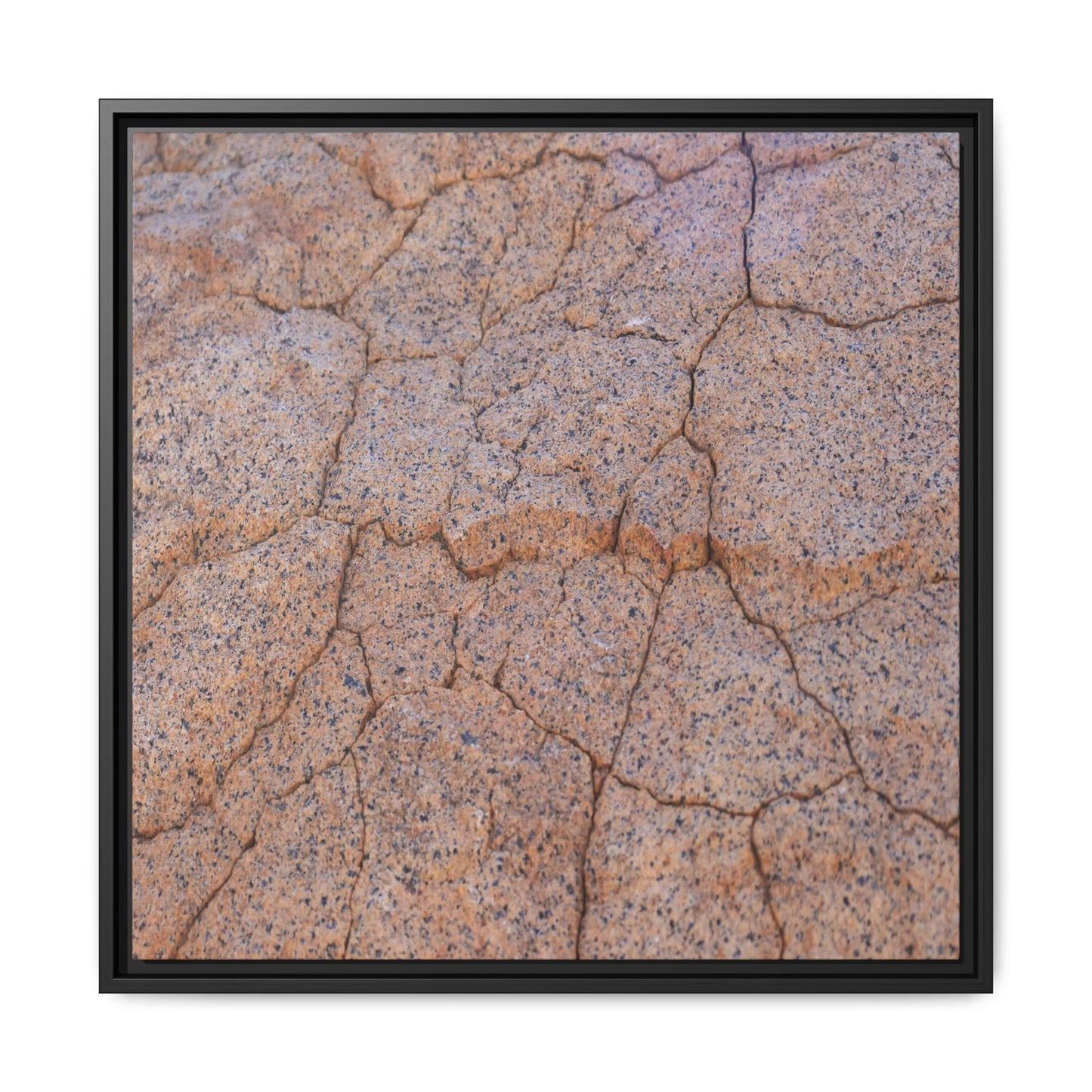 Fragmented Earth - Unique Stretched Canvas Wall Art