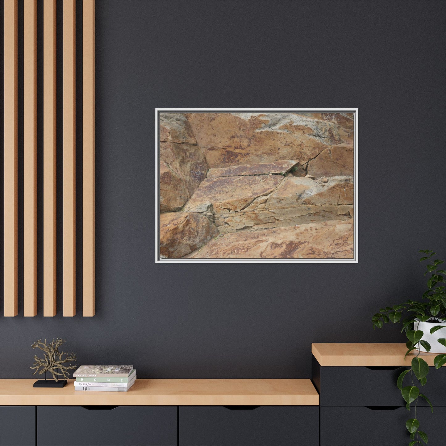 Ancient Foundations - Unique Stretched Canvas Wall Art