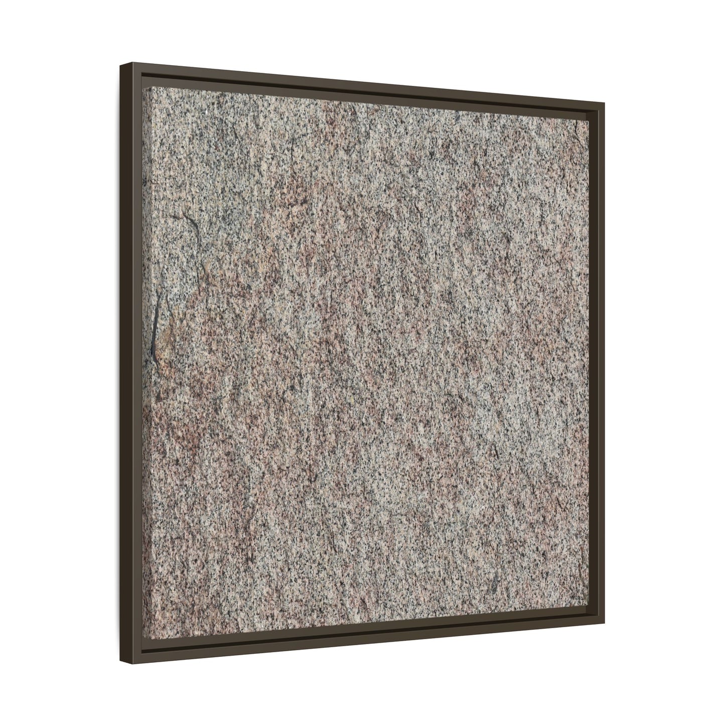 Granular Whispers - Unique Stretched Canvas Wall Art