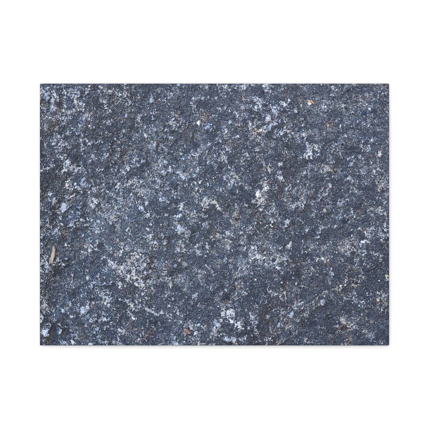 Frozen Whispers of Stone - Unique Frameless Canvas Wall Art