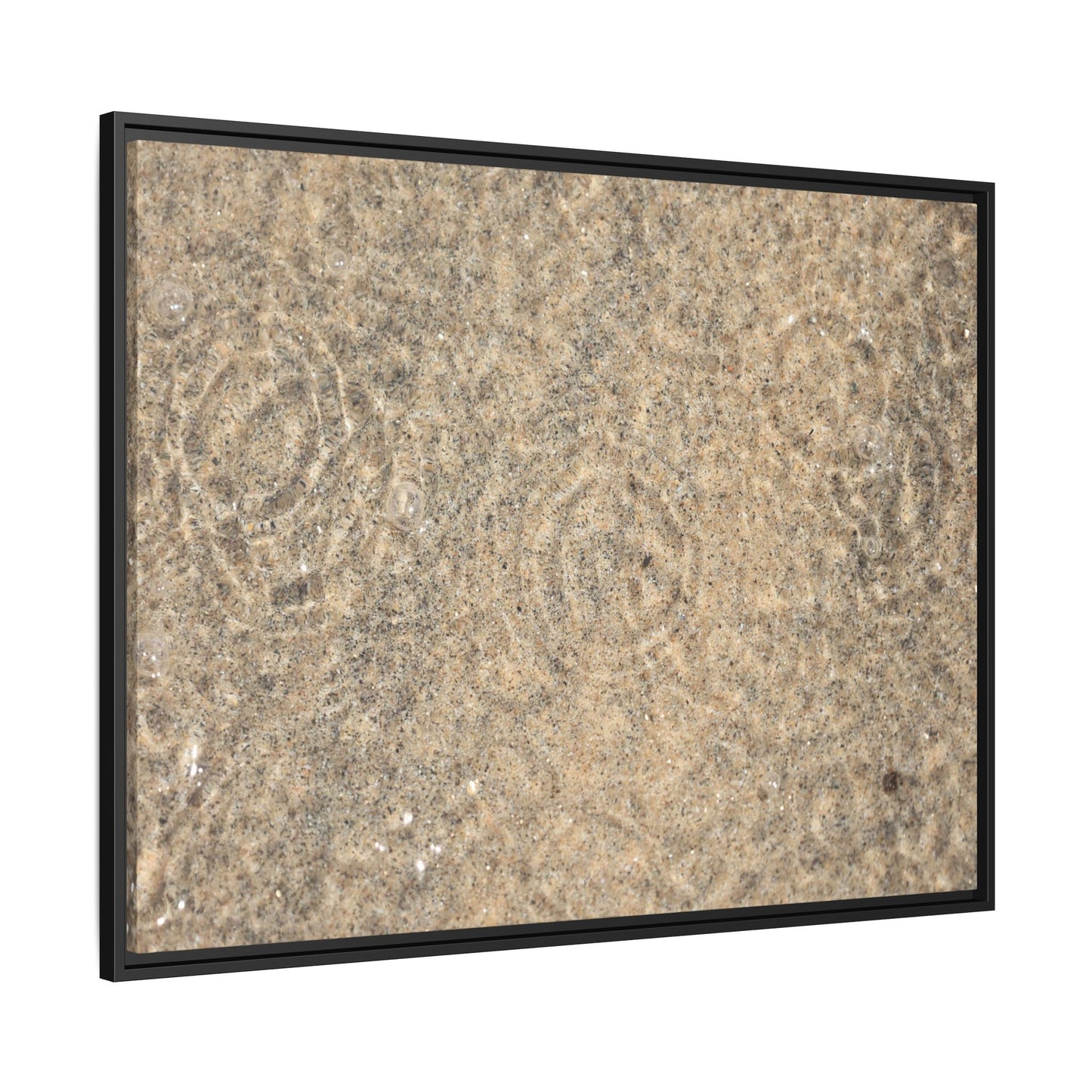 Whispers of Sand - Unique Stretched Canvas Wall Art