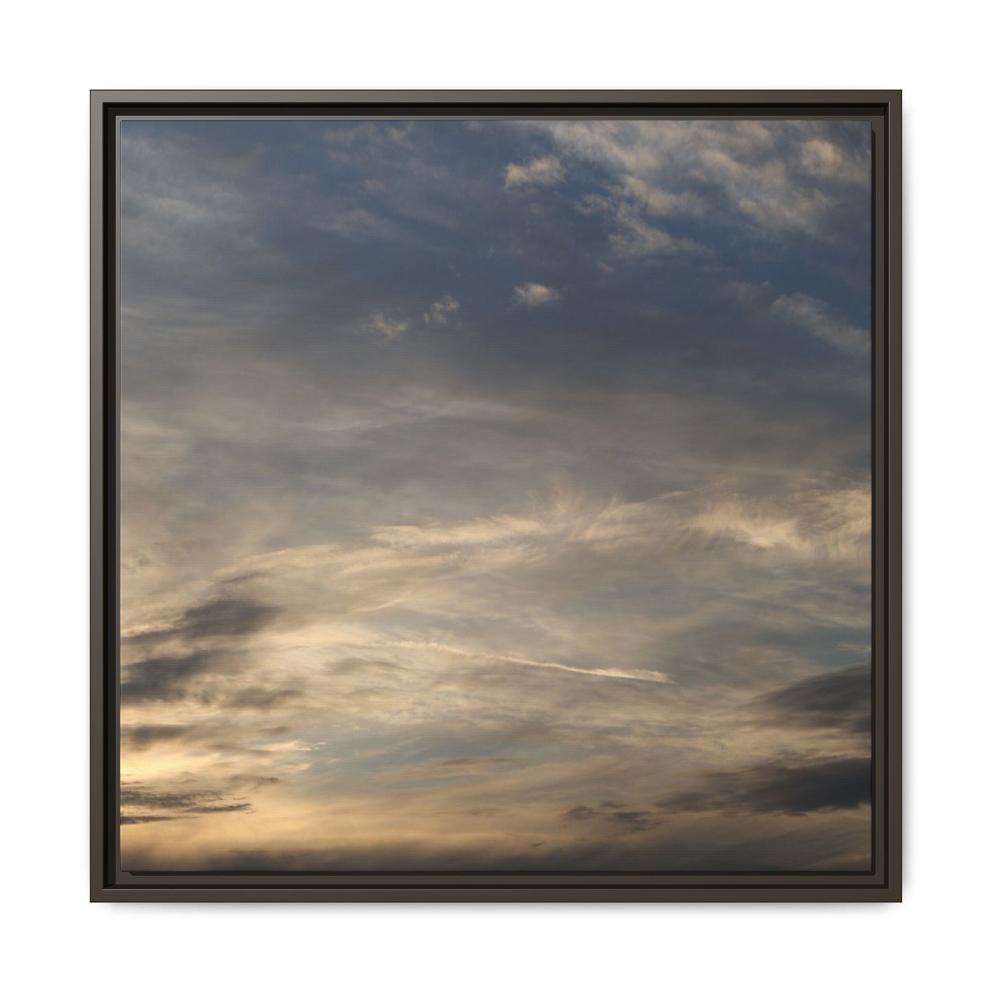 Clouded Thoughts - Unique Stretched Canvas Wall Art