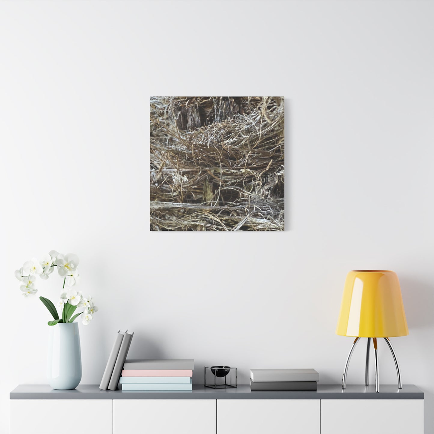 Whispers in Dry Grass - Unique Frameless Canvas Wall Art